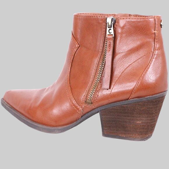 SAM EDELMAN Whistler Ankle Boot in Brown Size 8.5 - Picture 5 of 16